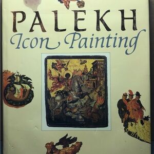 Palekh Icon Painting Hardcover 1994 First Edition ~ Russian & English Text